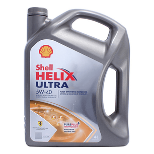 Aceite 5w-40 Shell Helix Ultra Full Sintetico 4 Litros
