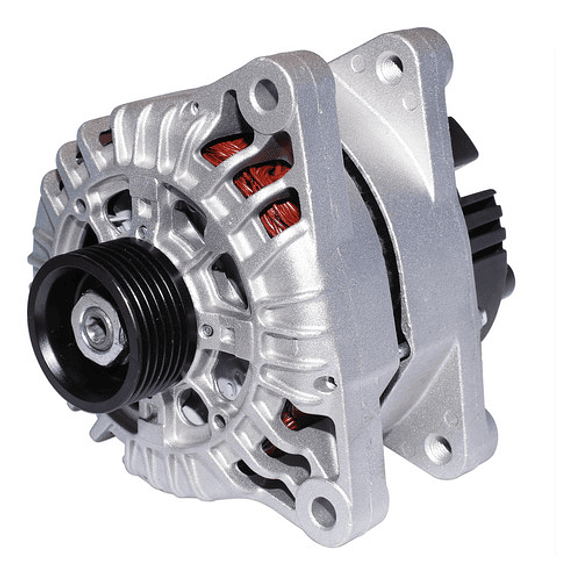Alternador Peugeot 307 1.6cc 2002-2010 Polea 6pk 120 Amperes 1