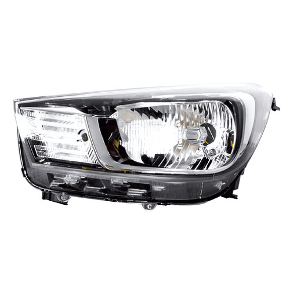 Optico Foco Para Kia Soluto 1.4cc 2019-2023 Izquierdo 1