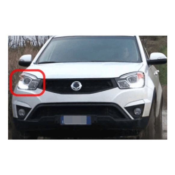 Optico Foco Ssangyong Korando 2.0 2015-2017 Original Derecho 5