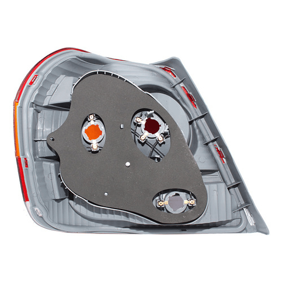 Par Farol Foco Toyota Yaris Sedan 1.5 2003-2005 Rh+lh Depo 4