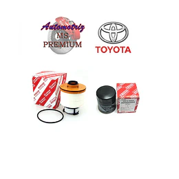 KIT Filtros Originales Petroleo + Aceite Hilux 2.4T y 2.8T