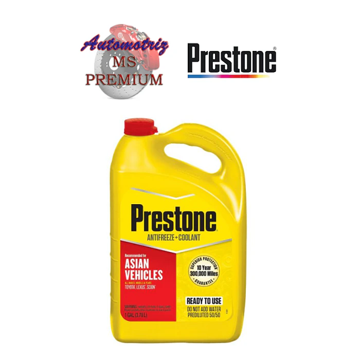 Coolant Prestone para Toyota y Lexus 1 Galón (3.78 litros)