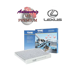 Filtro de polen Carbón para Lexus (no usa porta filtro)