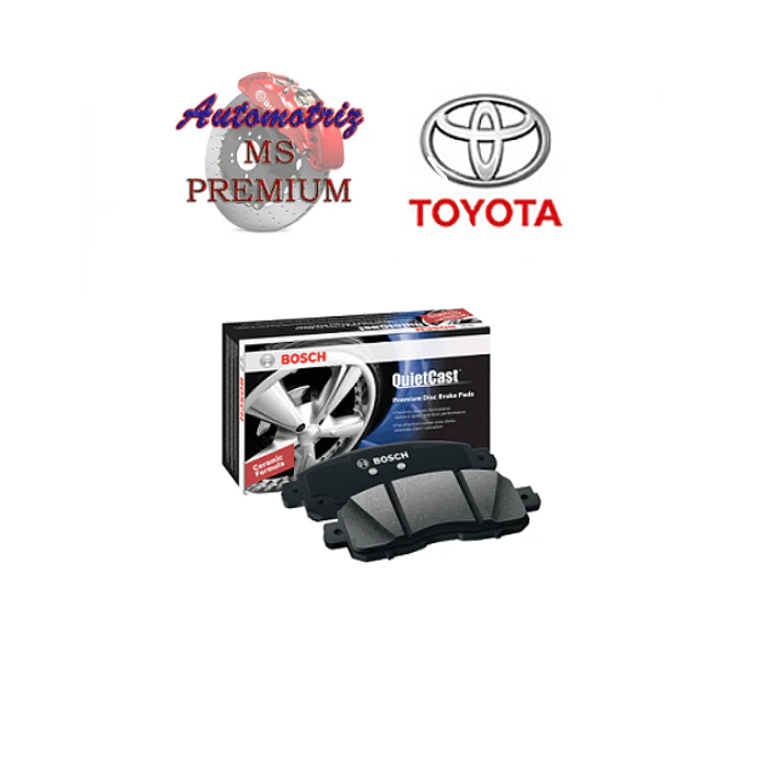 Delanteras Bosch QuietCast Toyota Hilux 2.4T 2.7 y 2.8T