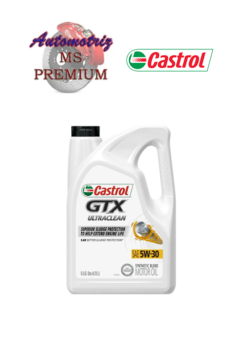 Aceite Castrol GTX 5W30 Tecnología Sintética 1 Galón
