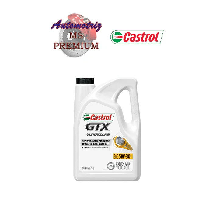 Aceite Castrol GTX 5W30 ULTRACLEAN (4,73 lts)