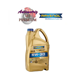 Aceite Ravenol 5W30 Full Sintético DXG 5 Lts