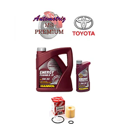 Kit mantención Toyota Rav4 Mannol 5W30 + Filtro original