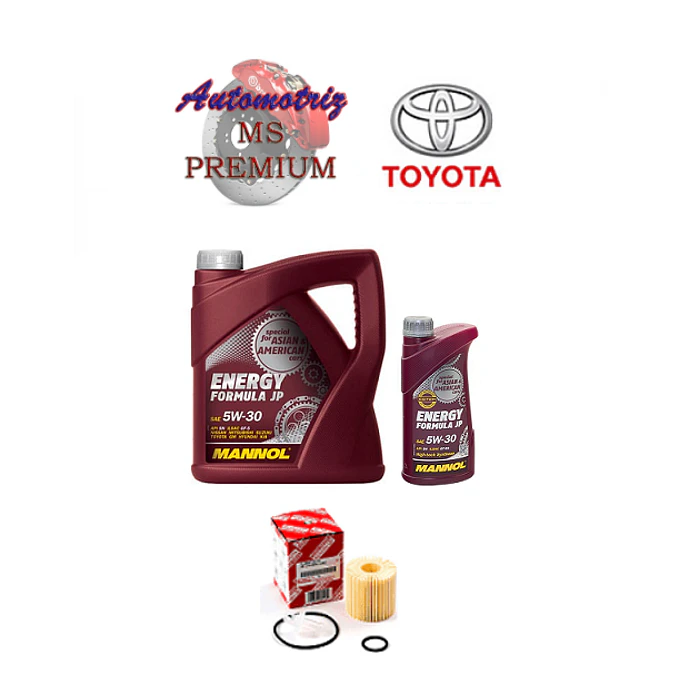 Kit mantención Toyota Rav4 Mannol 5W30 + Filtro original