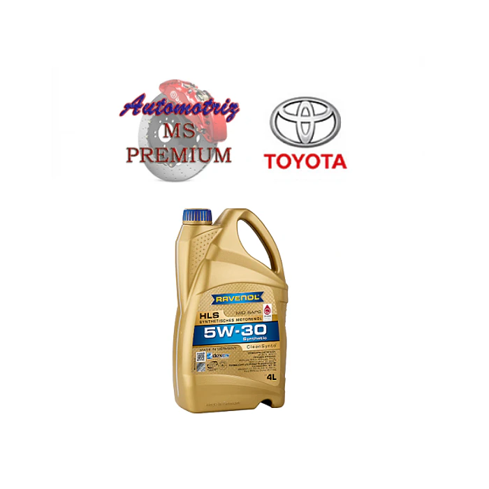 Aceite Ravenol 5W30 HLS 4 Lts Dexos2 Diesel
