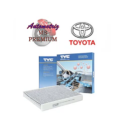 Filtro de polen Carbón para Toyota (no usa porta filtro)