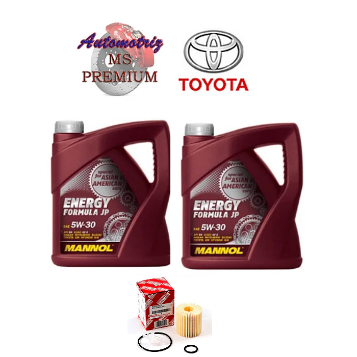 Kit Toyota Tundra Sequoia Aceite Mannol 5W30 + Filtro original
