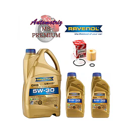 Kit mantención Lexus GS300 Ravenol DXG 5W30 + Filtro original