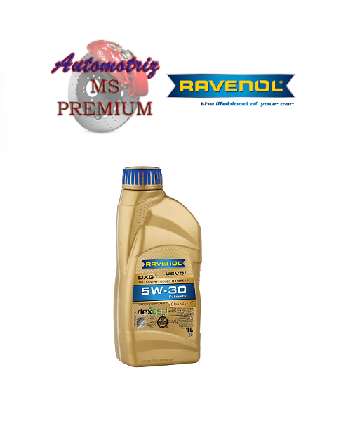 Aceite Ravenol 5W30 Full sintético 1 Lt DXG