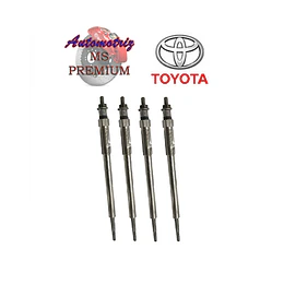 Bujias Originales Toyota Hilux 2015-2020 2.4 y 2.8