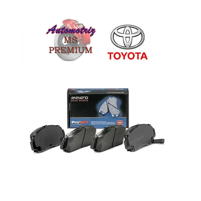 Pastillas delantera AKEBONO Toyota FJ Cruiser 2007-2016