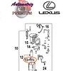 Filtro de bencina Original Lexus RX350 IS200T 2015-2019 1