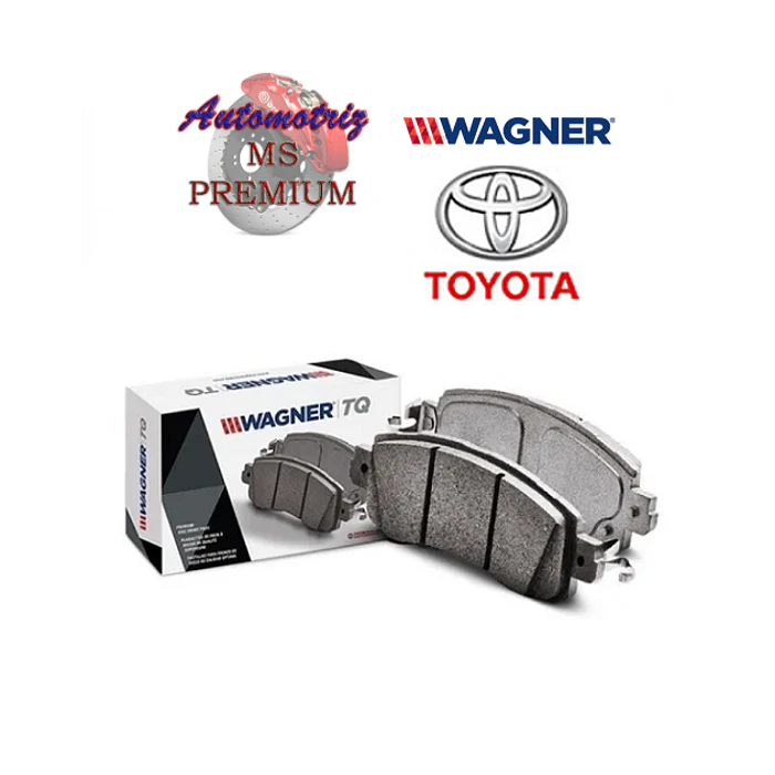 Pastillas delanteras Toyota FJ Cruiser 2007-2016 ThermoQuiet TQ Wagner