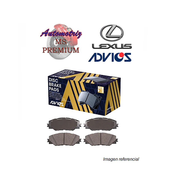 Pastillas delanteras Lexus NX200T 2015-2019
