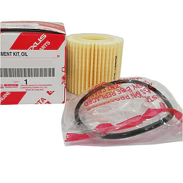 Filtro aceite Original Toyota Corolla 1.6 1.8 Auris 2010-2018
