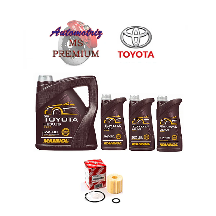 Kit aceite Toyota 4Runner  2010-2016 Mannol 5W30 + Filtro original