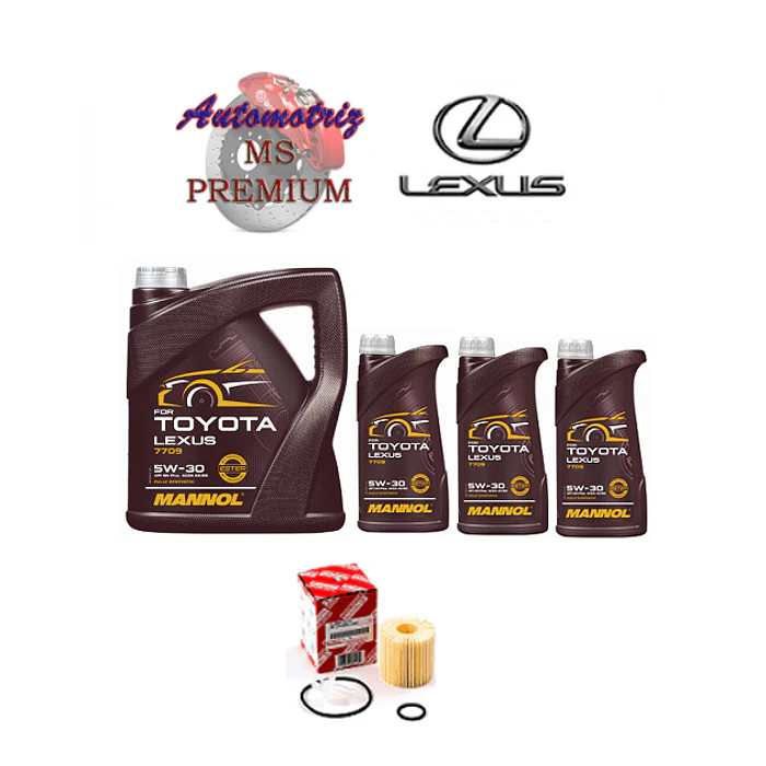 Kit Lexus RX350 Mannol 5W30 + Filtro original