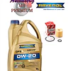 Kit mantención Lexus UX200 UX250H Ravenol DFE 0W20 + Filtro original 1