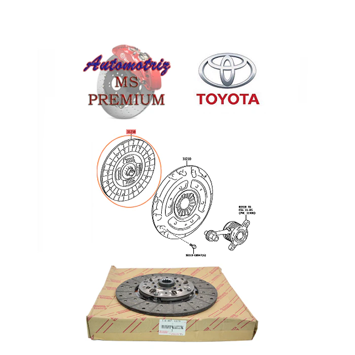Disco de embrague Original Toyota Rav4 2019-2024