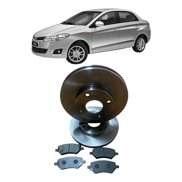 Disco De Freno Del + Pastillas Freno Fulwin 1.5 1