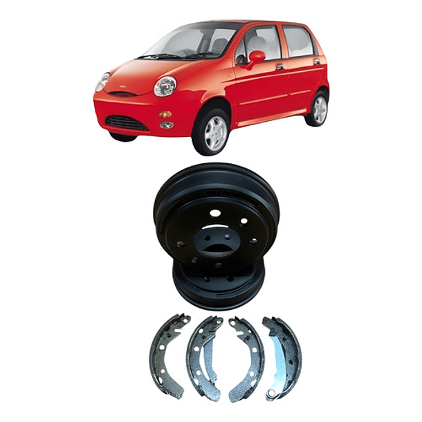 Tambor De Freno + Balatas Iq Todos 1