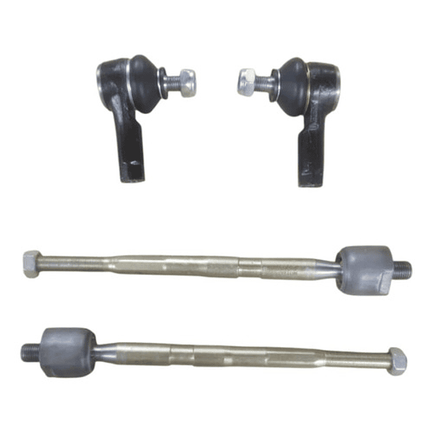 Terminal Direccion + Axial Dir. Hid. Chery Iq (jgo) 2