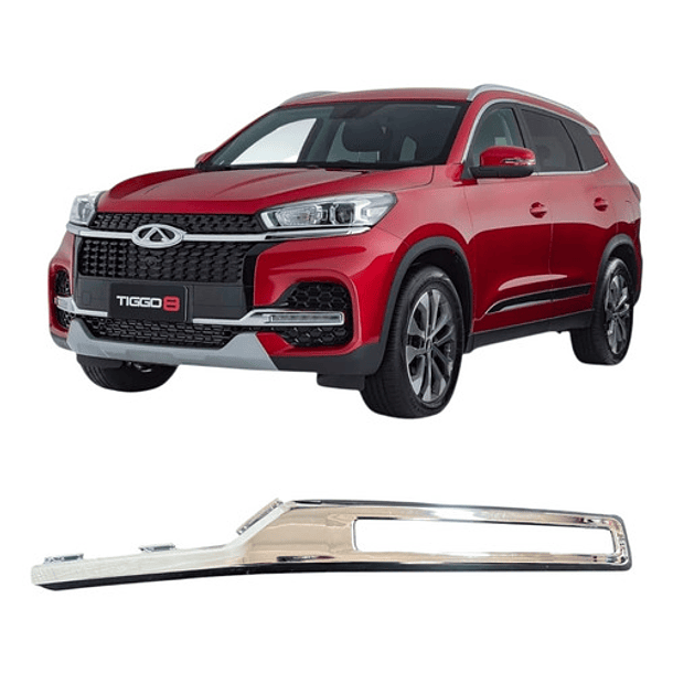 Bisel Neblinero Del Izquierdo Cromado Tiggo 8 1