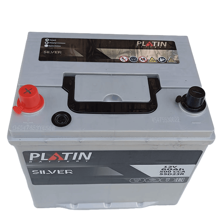 Bateria De Auto Platin 60 Ah Positivo Izquierdo  1