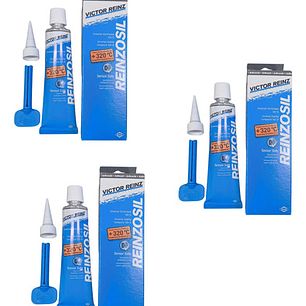 Siliconas Victor Reinz 300°c 70ml X3 Unidades
