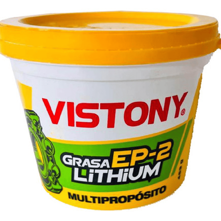 Grasa Rodamientos Multiproposito Ep2 Amarilla Vistony 453 Gr 1