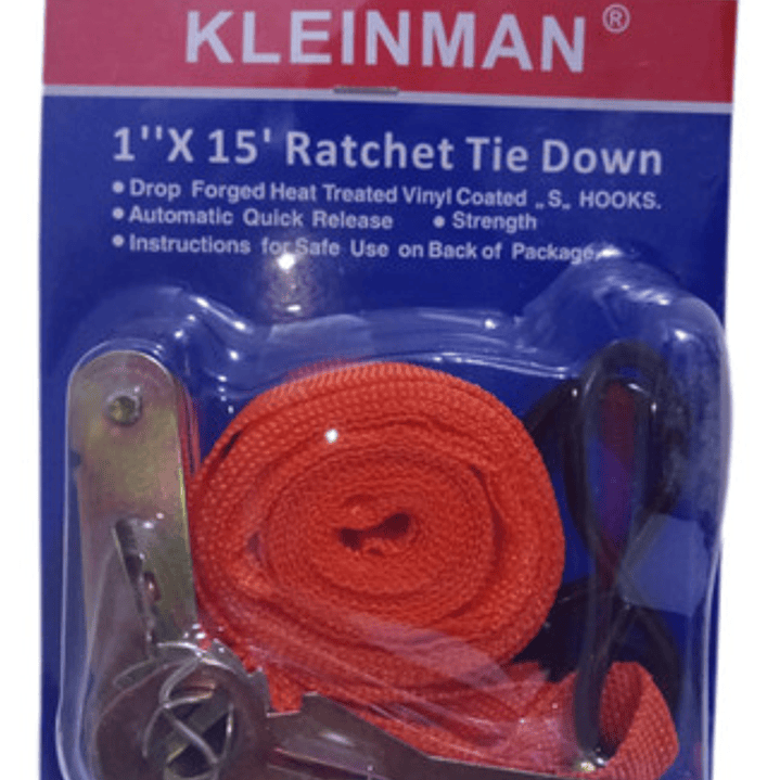 Eslinga Amarra Ratchet 2.5 mm x 4.25 m | Sujeción Segura y Resistente 1