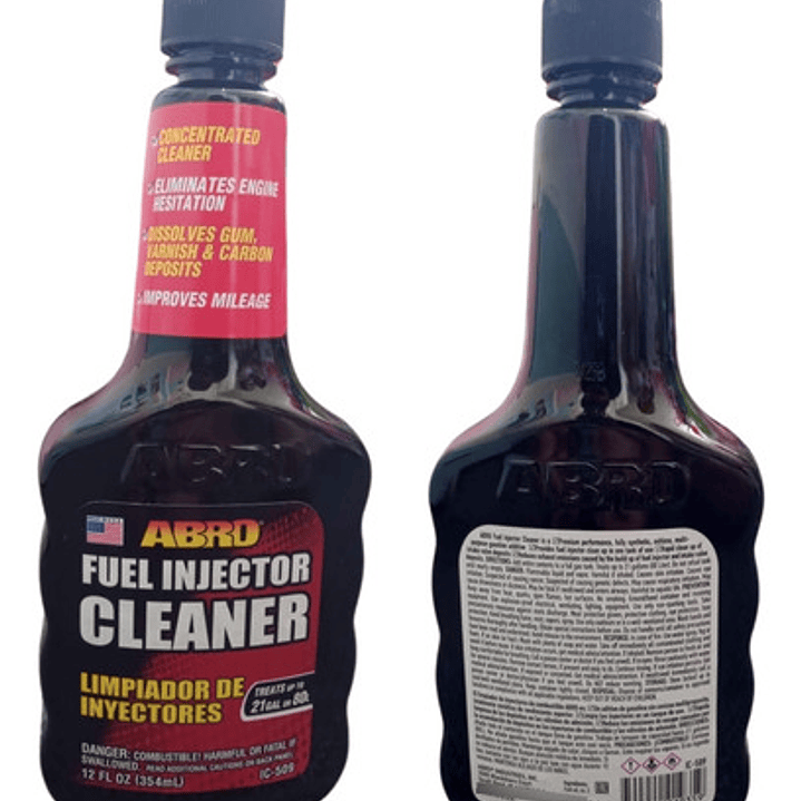 Limpia Inyectores De Gasolina Abro 354ml 1