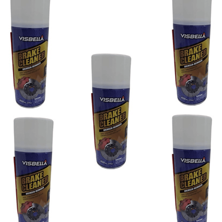 Limpiador De Frenos Visbella 450 Ml X5 1