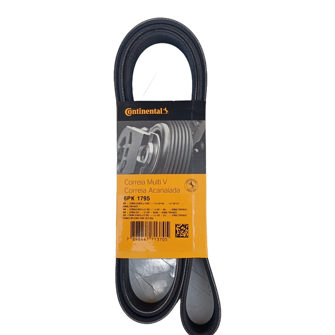 Correa de Alternador 6PK1795 Chevrolet Cavalier / Corsa / S10 / Sail 1.4/ Vectra 3