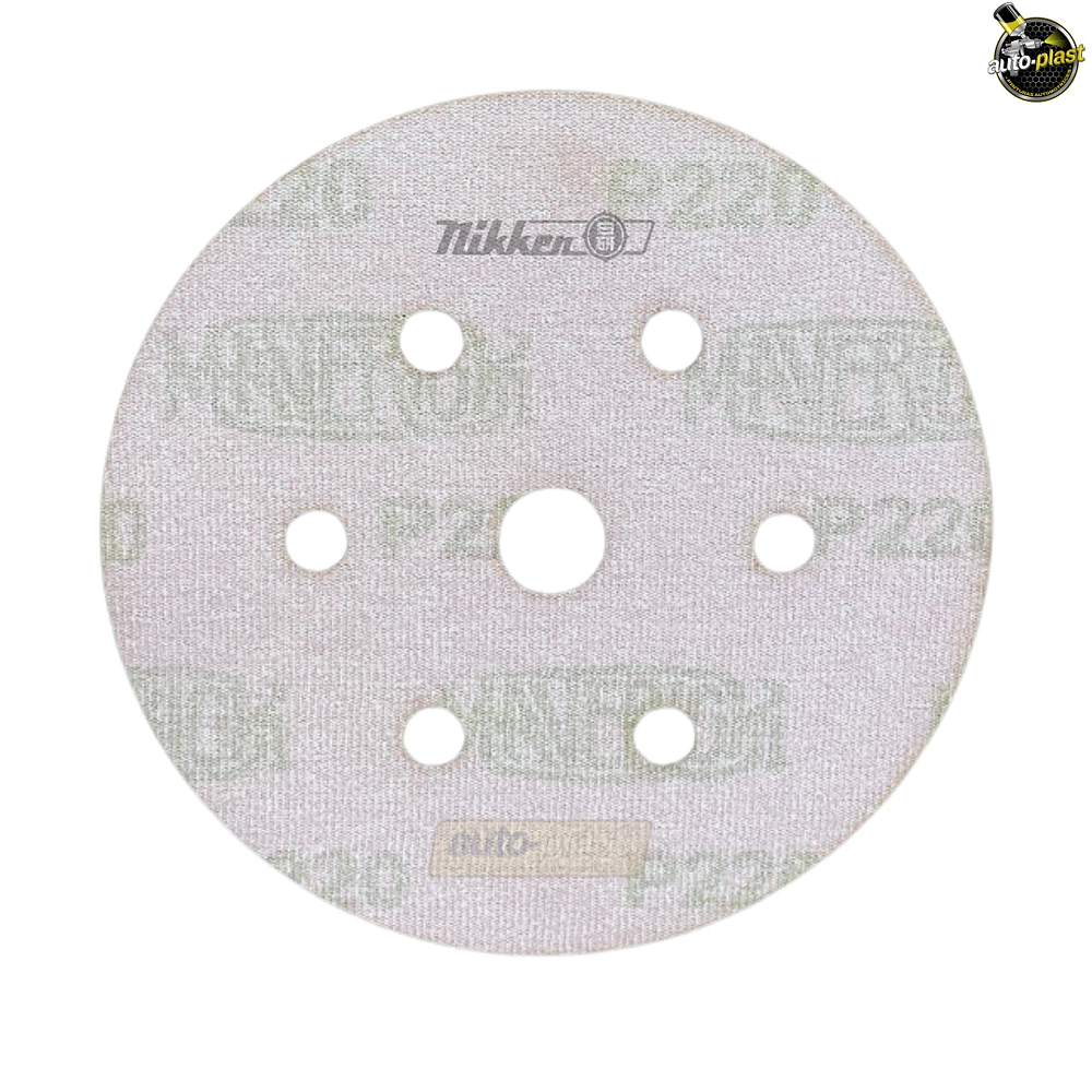 LIJA ORBITAL DISCO 6" MAVERICK NIKKEN JAPON GRANO P220