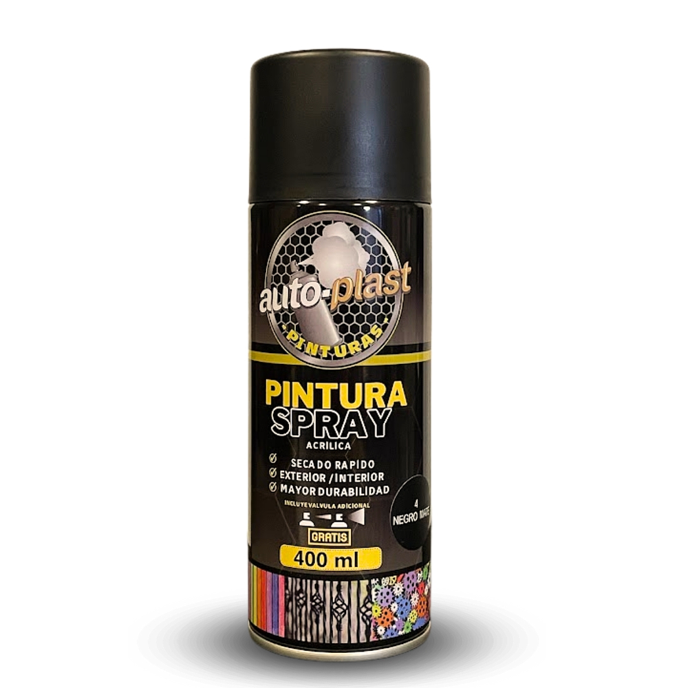 PINTURA ACRILICA SPRAY AUTOPLAST COLORES 400 ML 