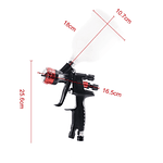 AEROPRO PISTOLA DE PINTURA A608 HVLP 1.3