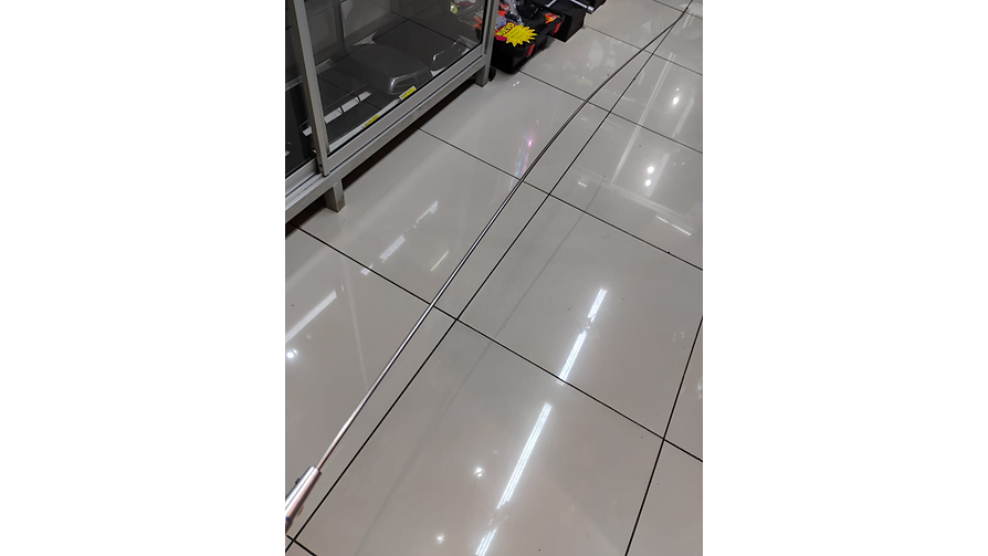 Antena Flexible Látigo 140cm Cromada Decorativa - Con Base Universal 5