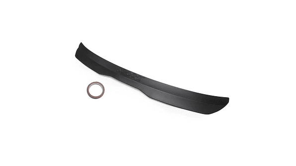 Aleron trasero Tunning negro mate estilo BMW Letras Sport 6