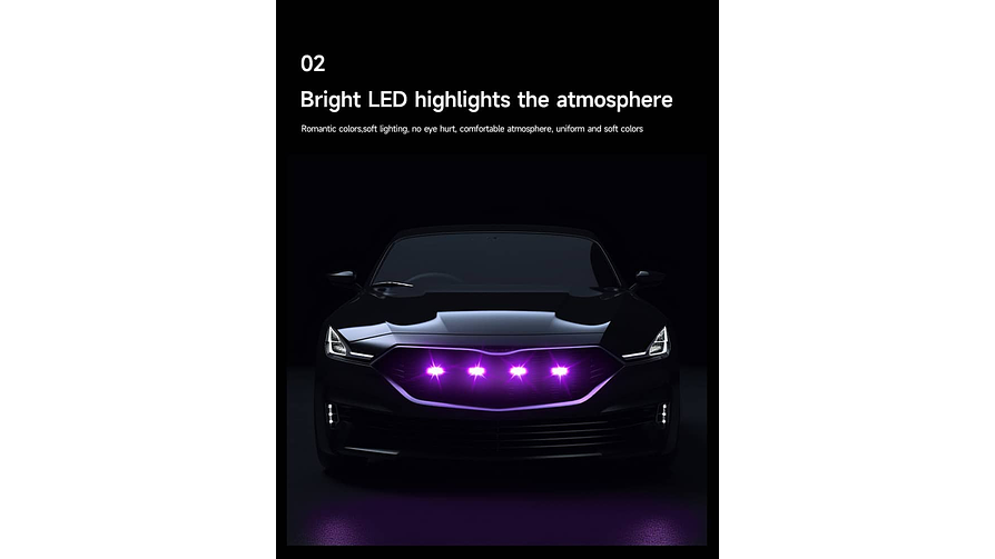 KIT LUCES LED RAPTOR RGB CON APLICACIÓN BLUETOOTH 2