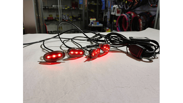 KIT LUCES LED RAPTOR RGB CON APLICACIÓN BLUETOOTH 3