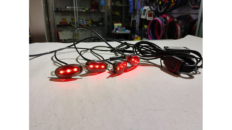 KIT LUCES LED RAPTOR RGB CON APLICACIÓN BLUETOOTH 3