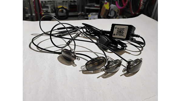 KIT LUCES LED RAPTOR RGB CON APLICACIÓN BLUETOOTH 7