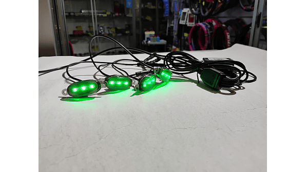 KIT LUCES LED RAPTOR RGB CON APLICACIÓN BLUETOOTH 9